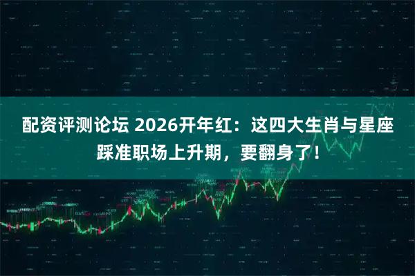 配资评测论坛 2026开年红：这四大生肖与星座踩准职场上升期，要翻身了！